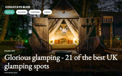 One of the best Glamping Spots in the UK!